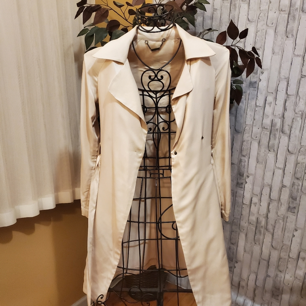 Capulet Champagne Trench Suze XS